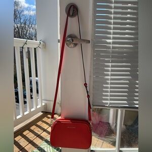 Michael Kors Red/PeachCrossbody Bag